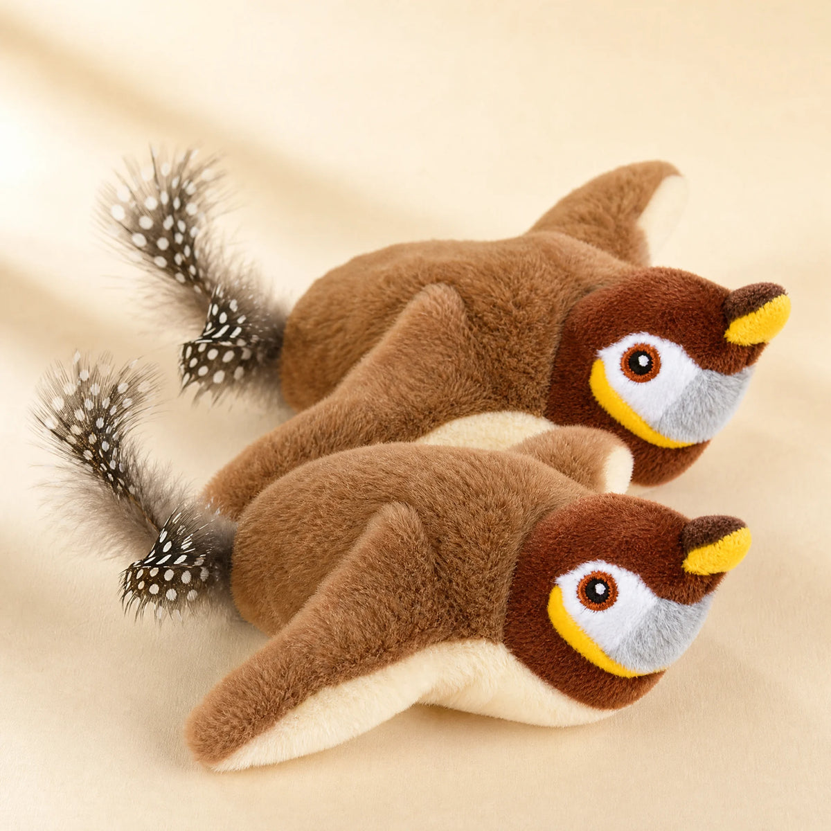 Flutter Bird: touch-activated cat toy