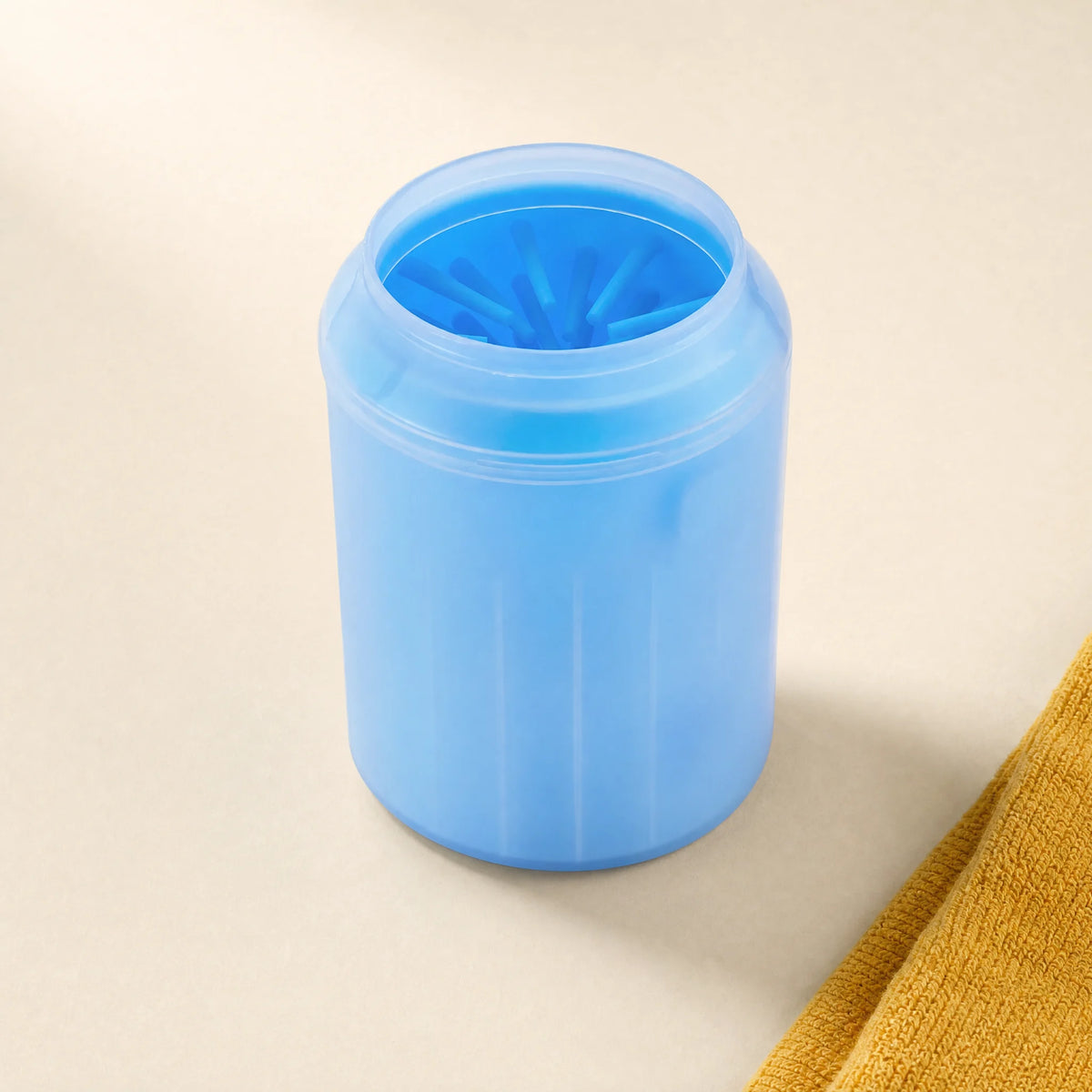 The Mud Cup: portable paw cleaner