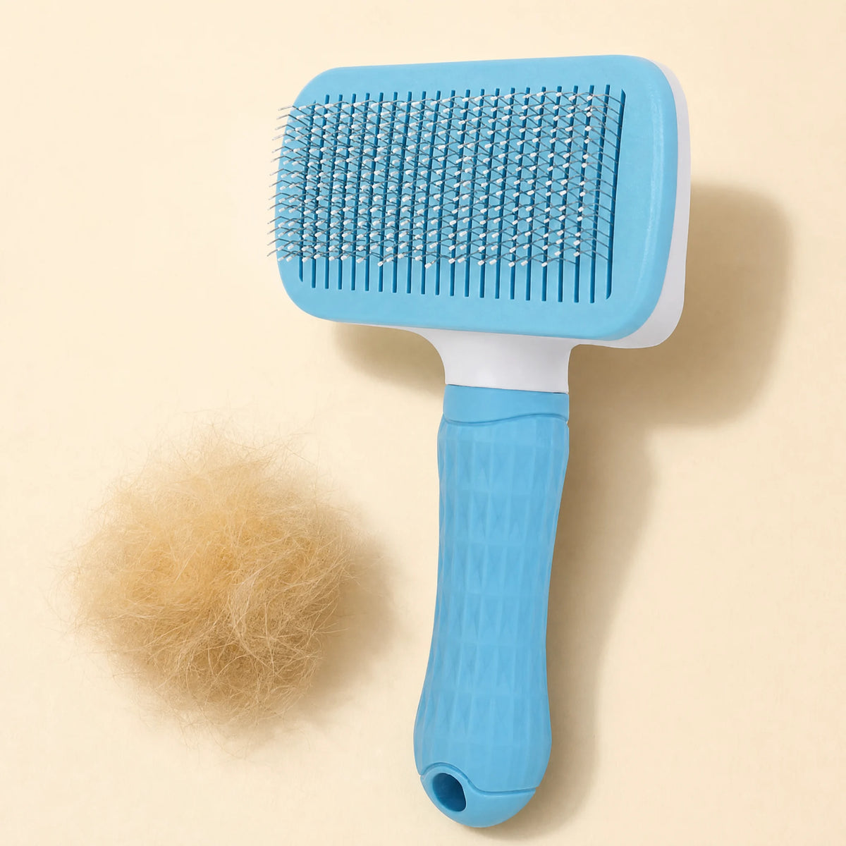 The Shed Brush: self-cleaning slicker